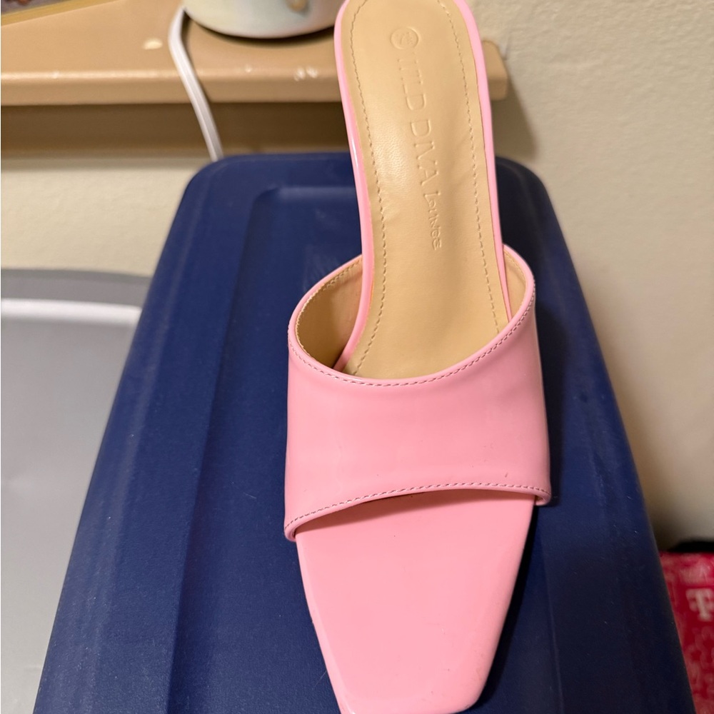 Pink Women's Slide Sandals